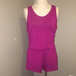 Fabletics Pink Tie Romper